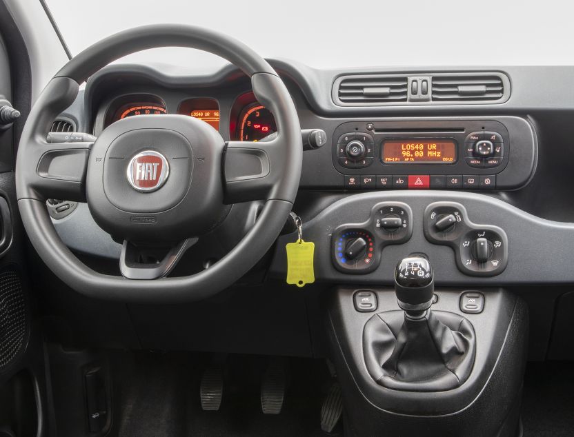 Interior de Fiat Panda