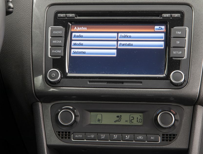 Interior de Volkswagen Polo