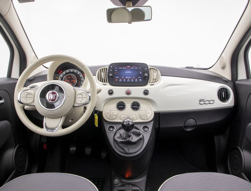 Interior de Fiat 500