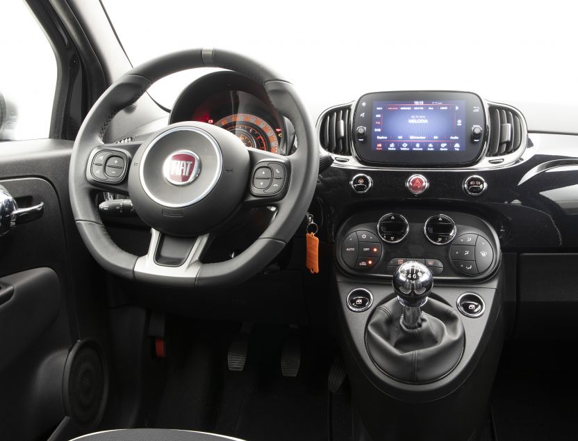 Interior de Fiat 500