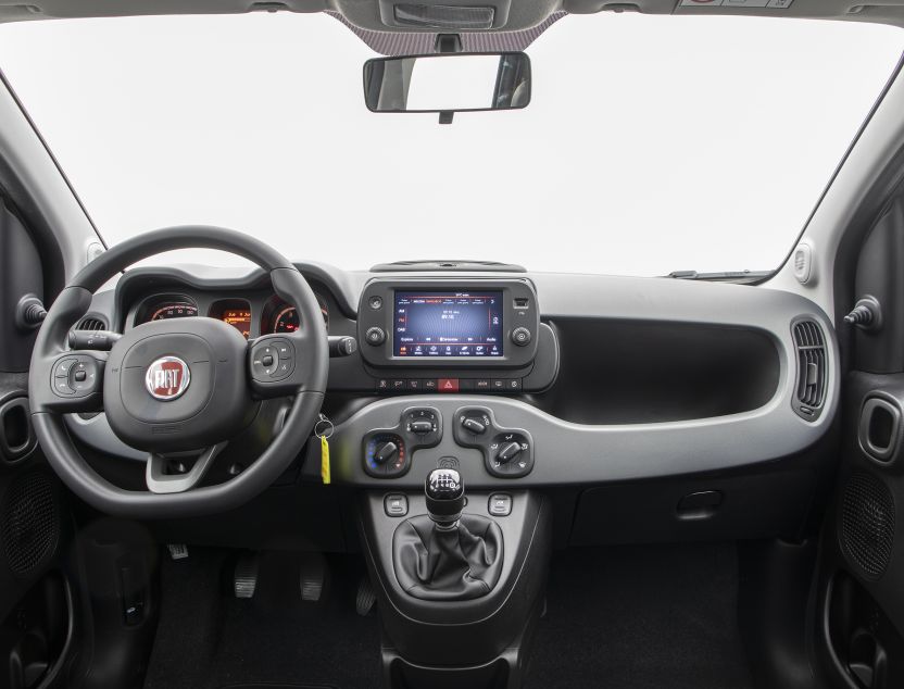 Interior de Fiat Panda