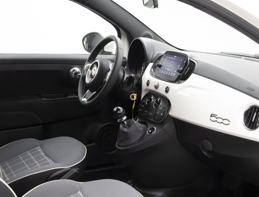 Interior de Fiat 500