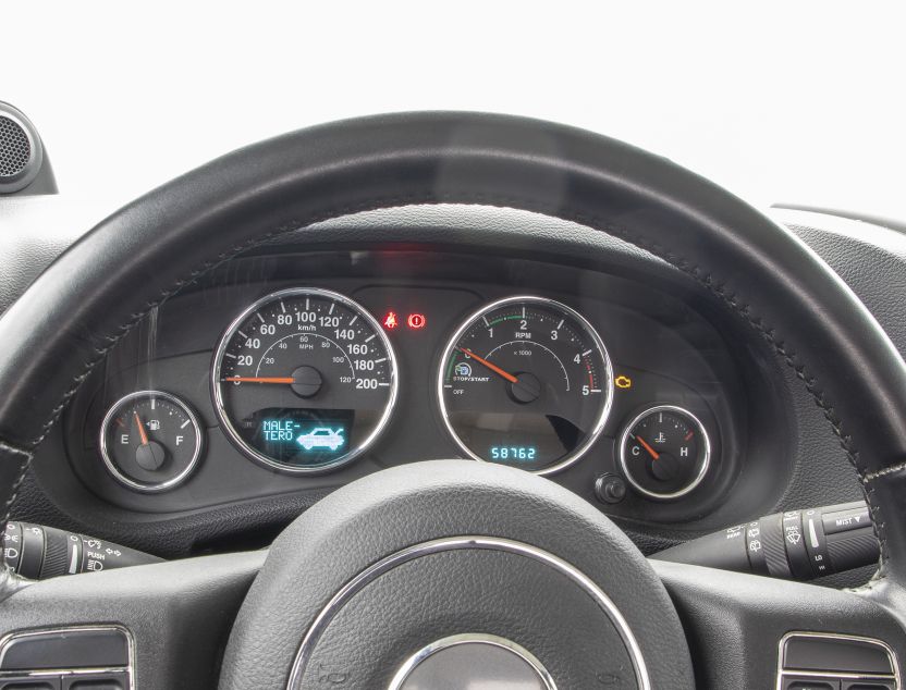 Interior de Jeep Wrangler