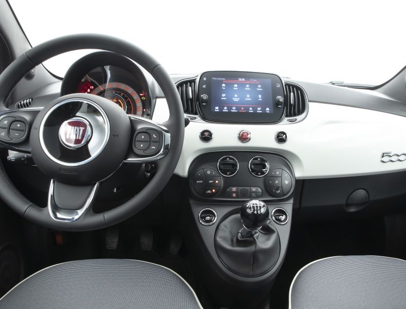 Interior de Fiat 500