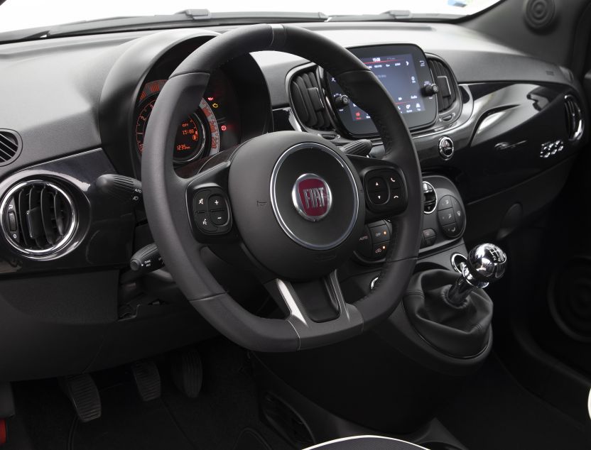 Interior de Fiat 500