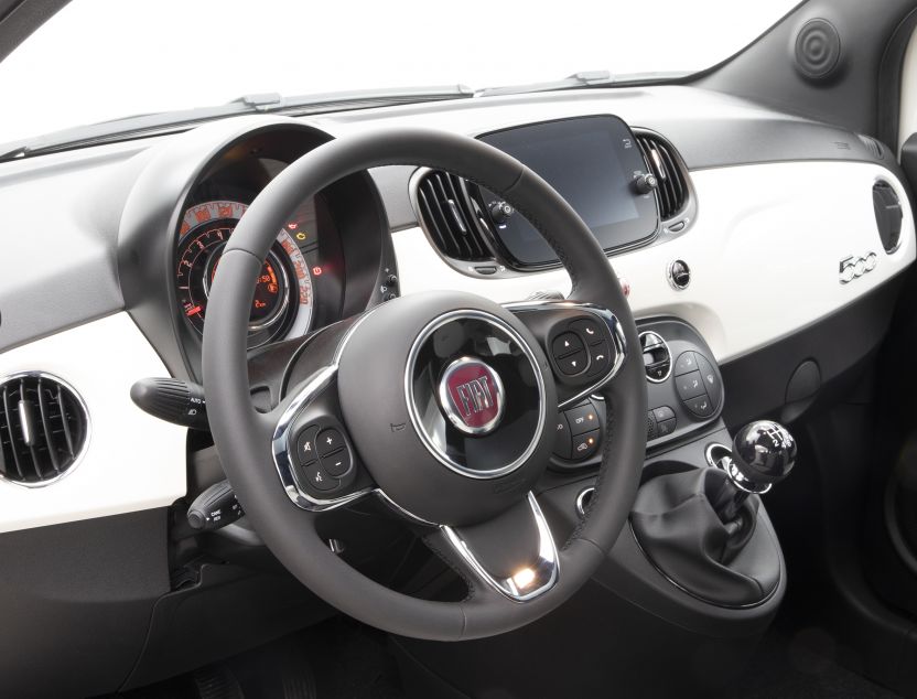 Interior de Fiat 500