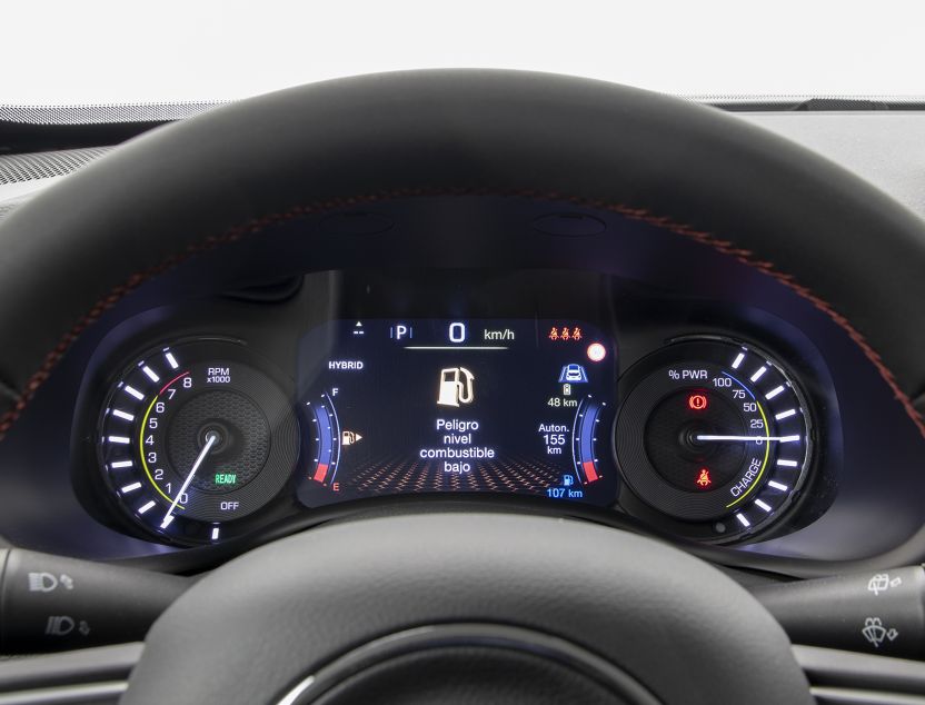 Interior de Jeep Renegade