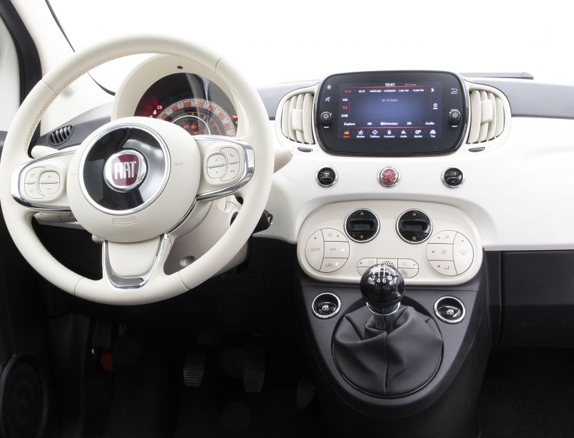 Interior de Fiat 500