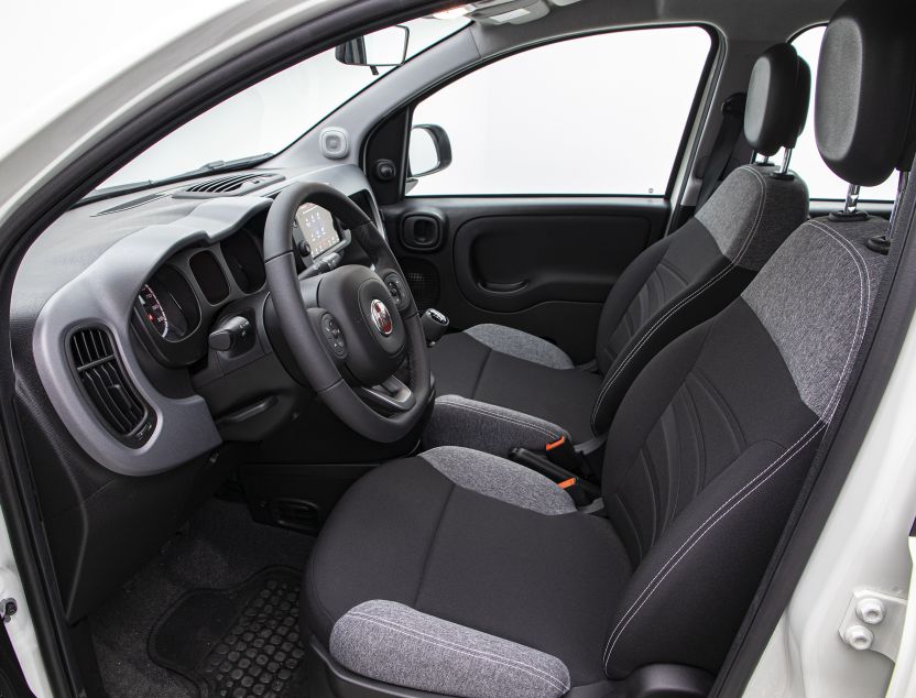 Interior de Fiat Panda