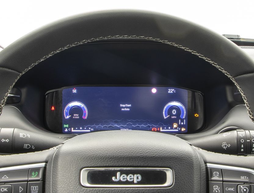 Interior de Jeep Compass