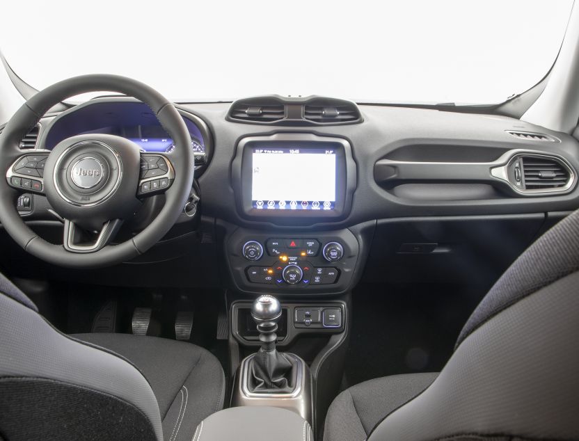 Interior de Jeep Renegade