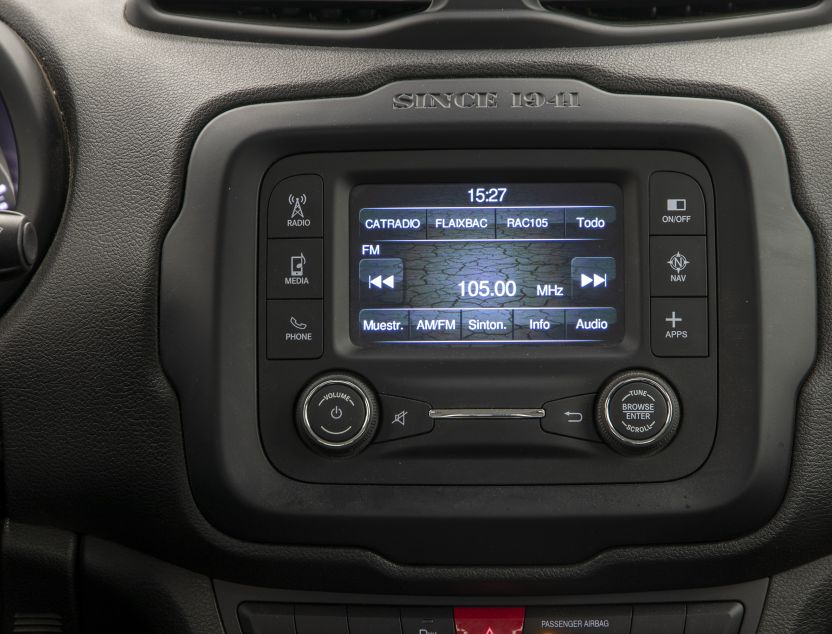 Interior de Jeep Renegade