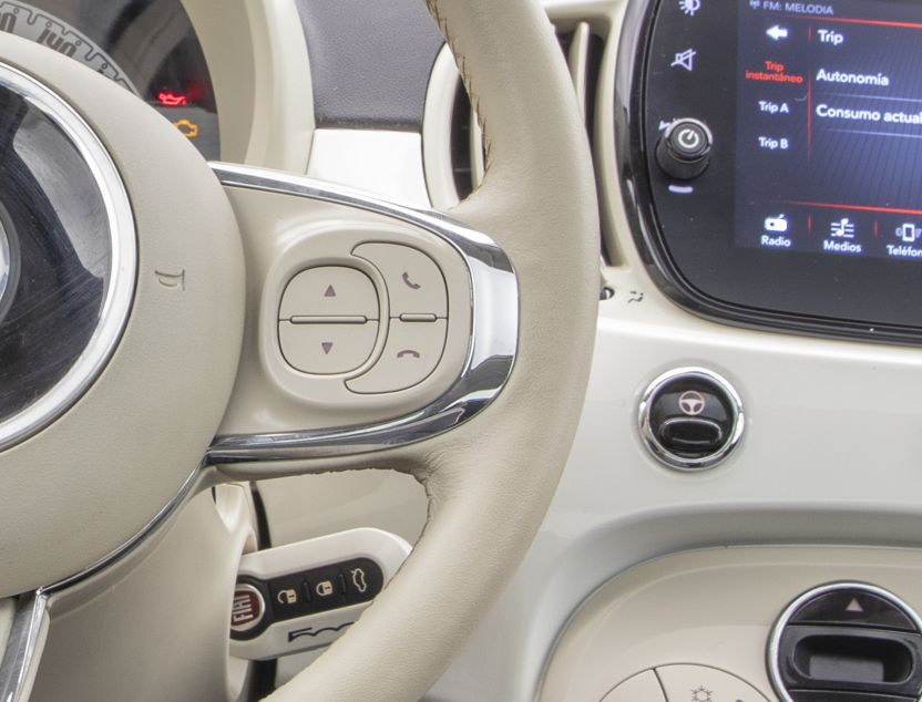 Interior de Fiat 500