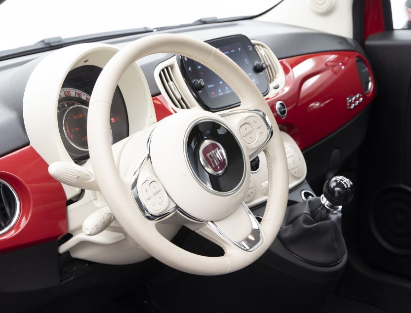 Interior de Fiat 500