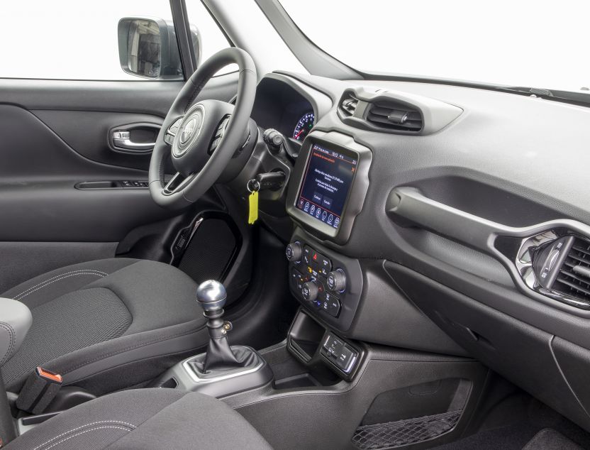 Interior de Jeep Renegade