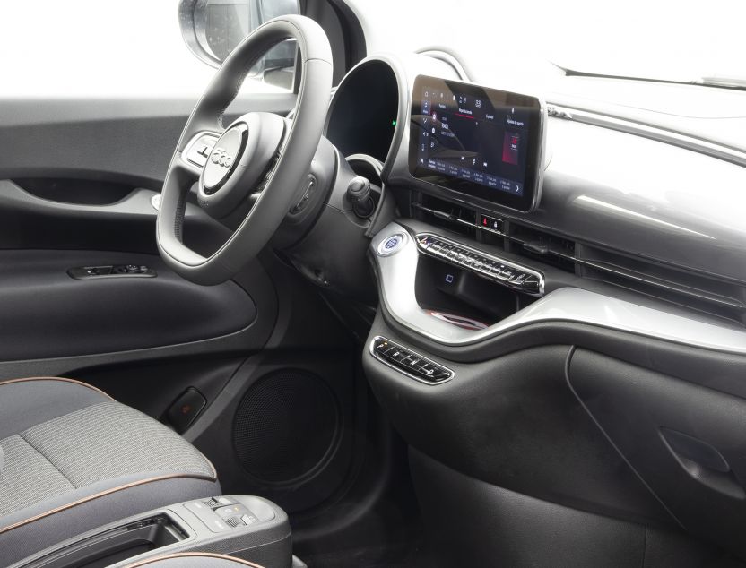 Interior de Fiat 500c