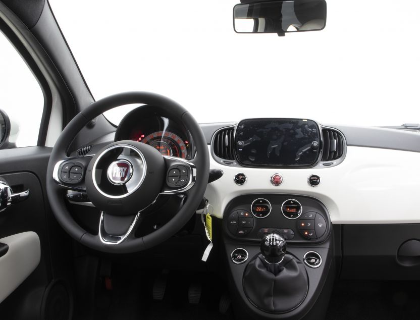 Interior de Fiat 500