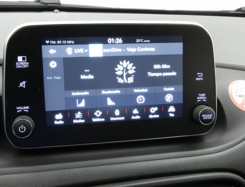 Interior de Fiat Tipo