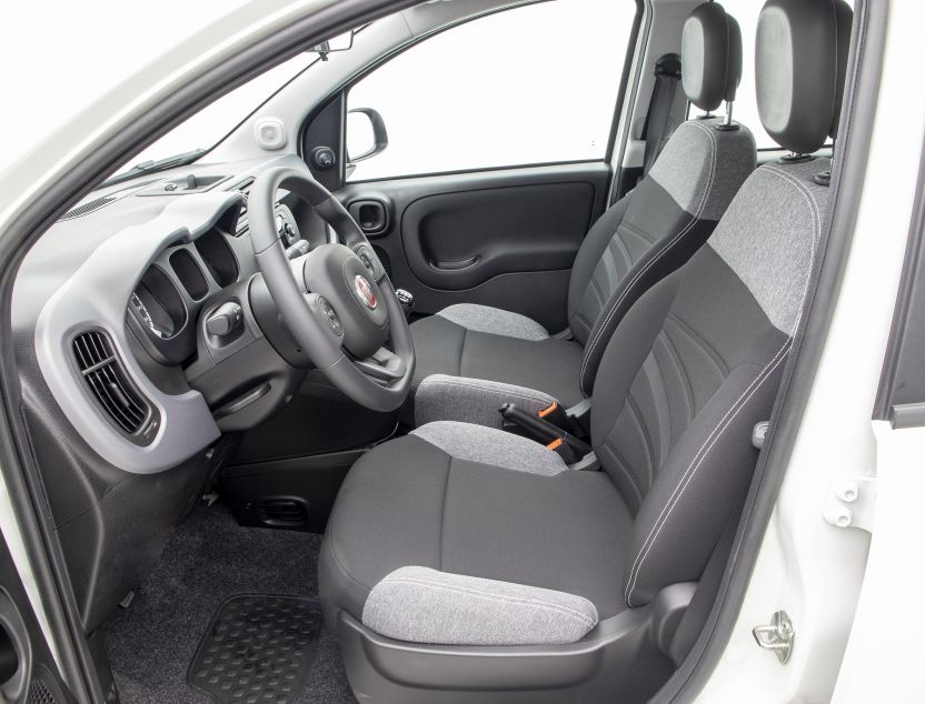 Interior de Fiat Panda