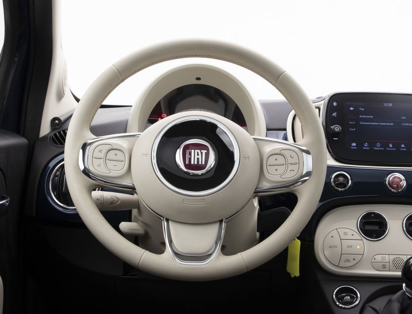 Interior de Fiat 500