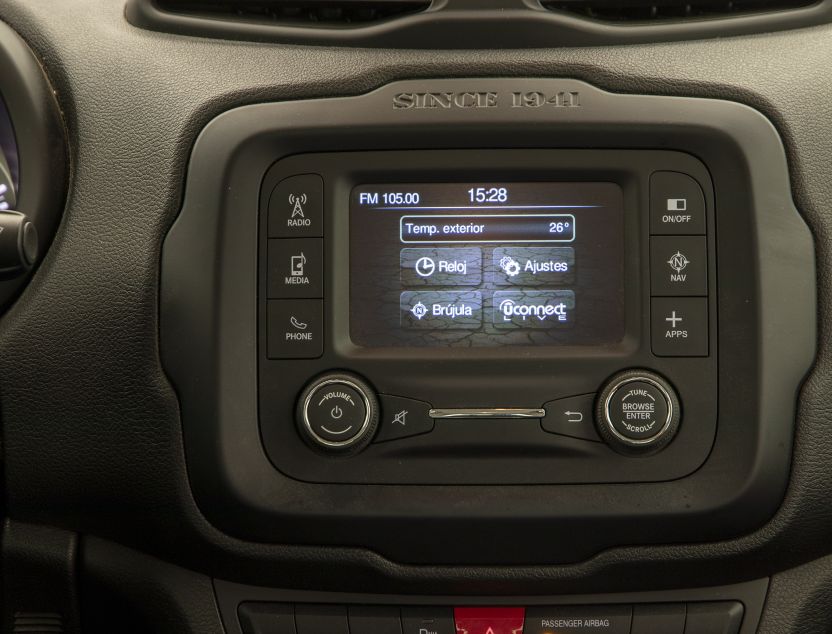 Interior de Jeep Renegade