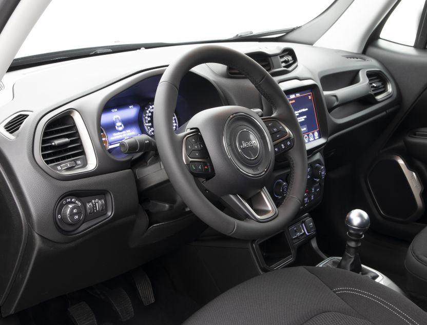 Interior de Jeep Renegade