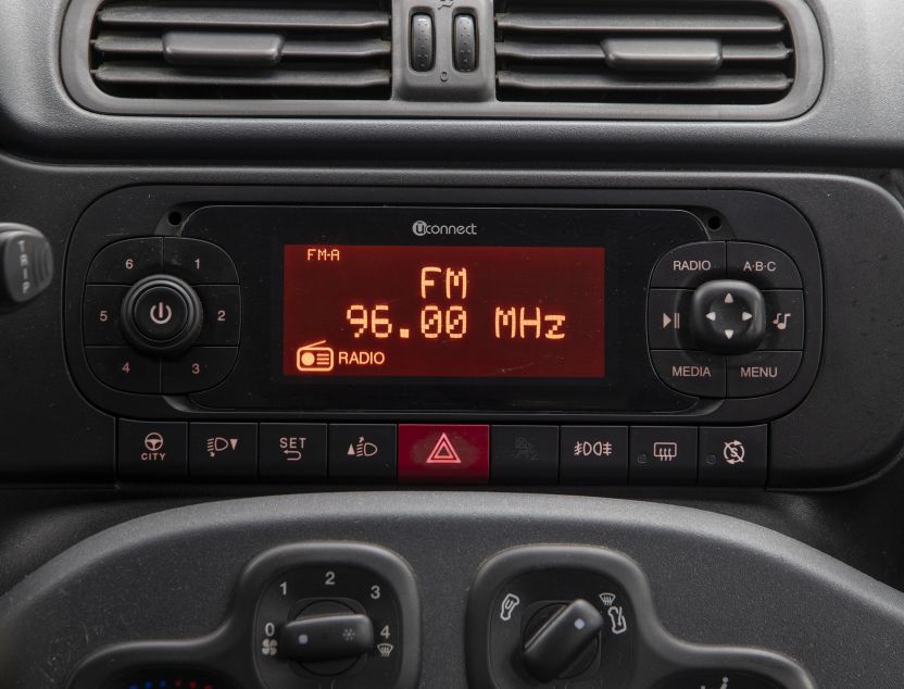 Interior de Fiat Panda