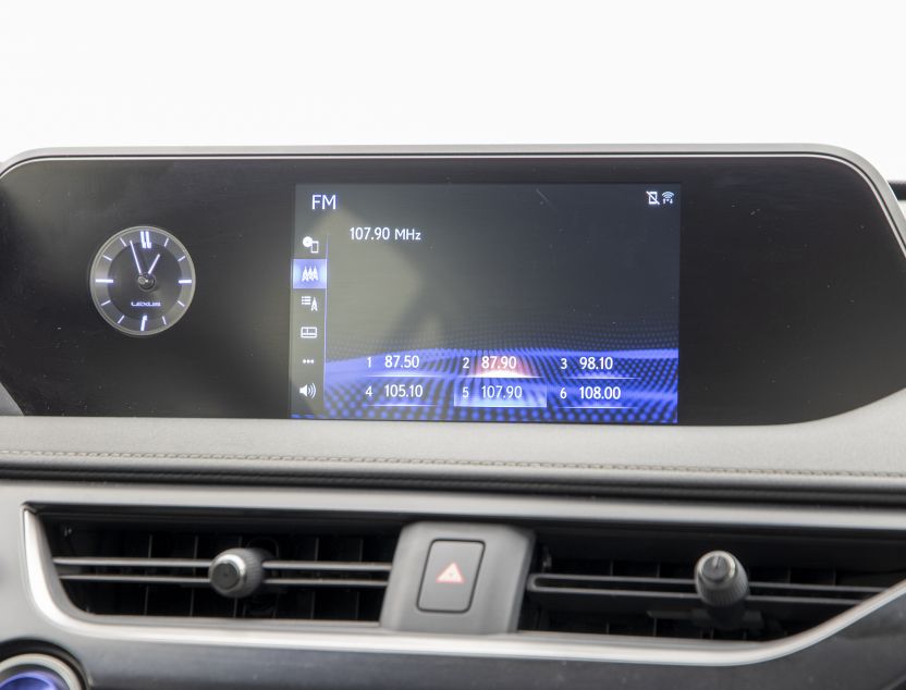 Interior de Lexus Ux