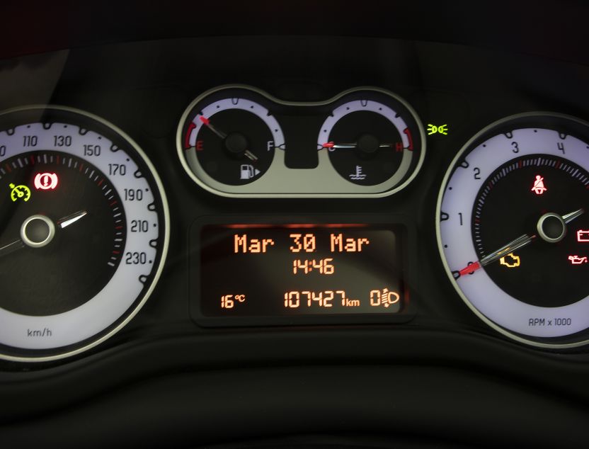 Interior de Fiat 500L
