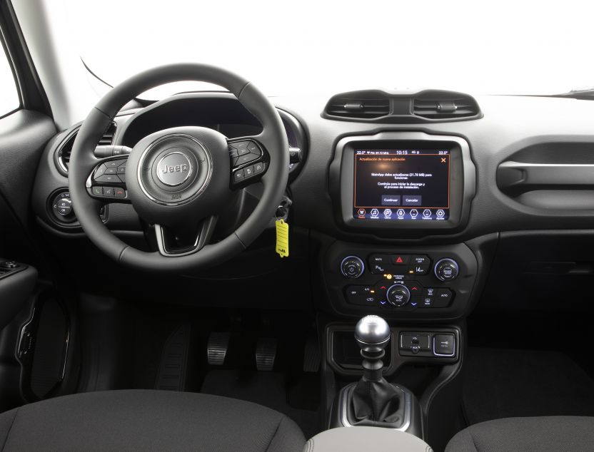 Interior de Jeep Renegade