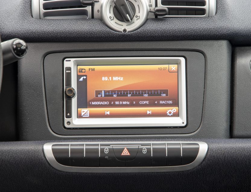 Interior de Smart Fortwo