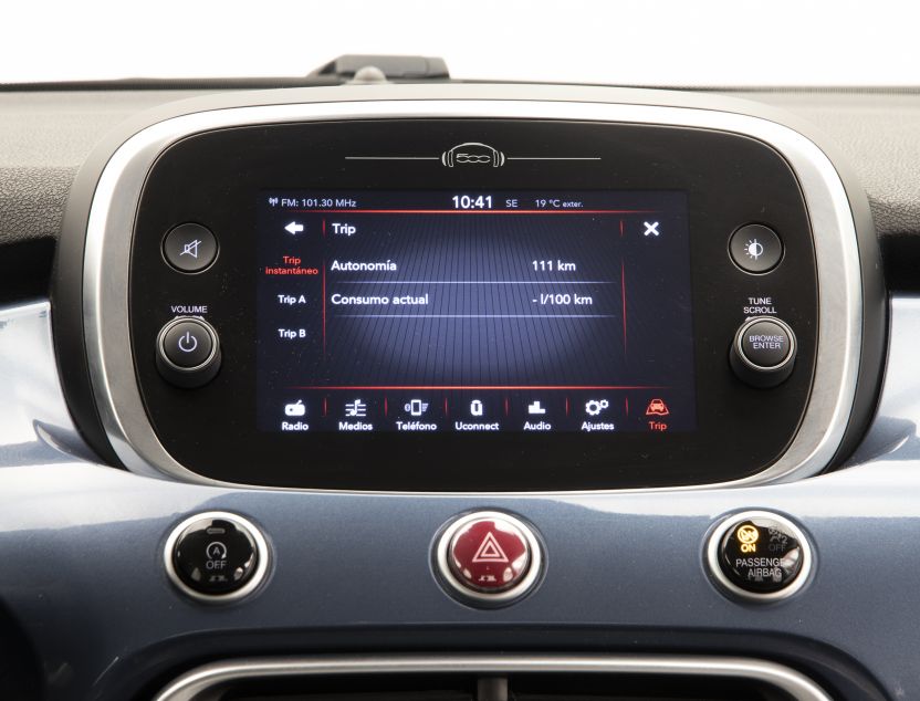 Interior de Fiat 500X