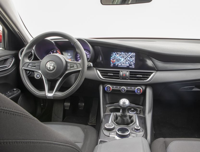 Interior de Alfa Romeo Giulia