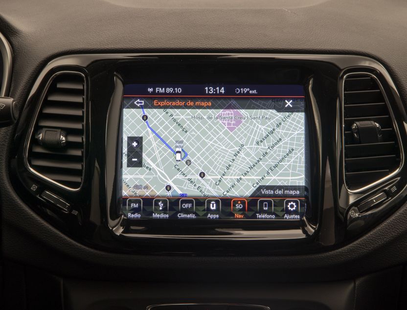 Interior de Jeep Compass