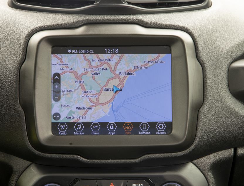 Interior de Jeep Renegade