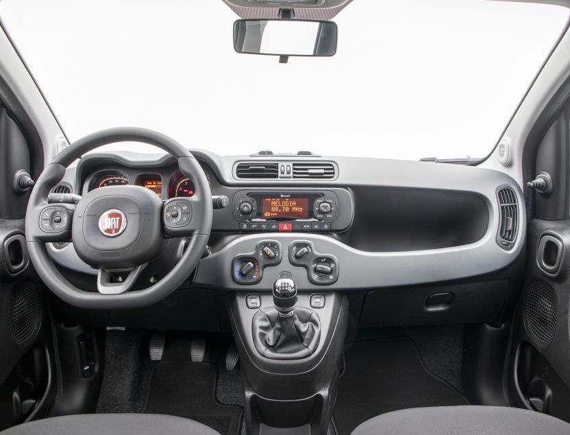 Interior de Fiat Panda