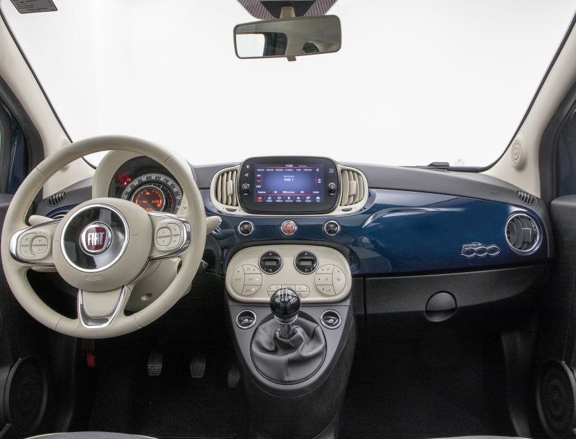 Interior de Fiat 500