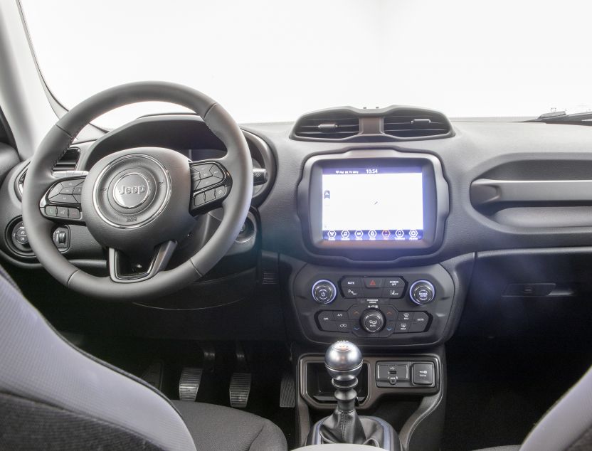 Interior de Jeep Renegade