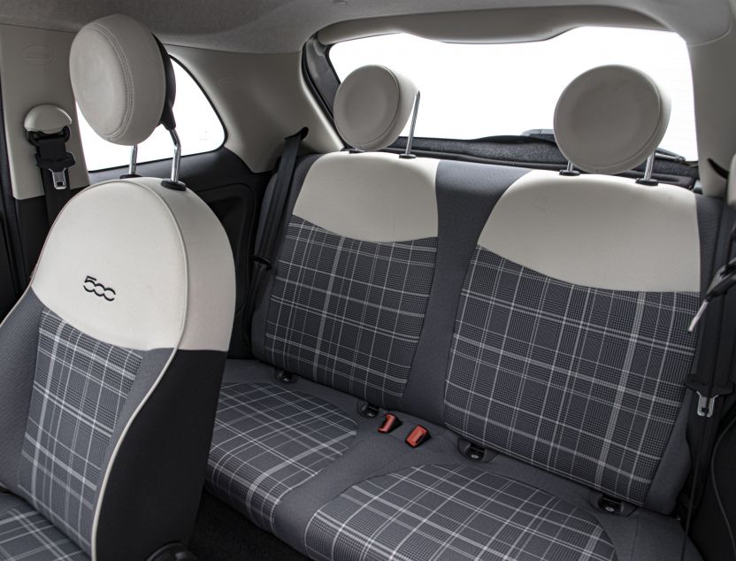 Interior de Fiat 500