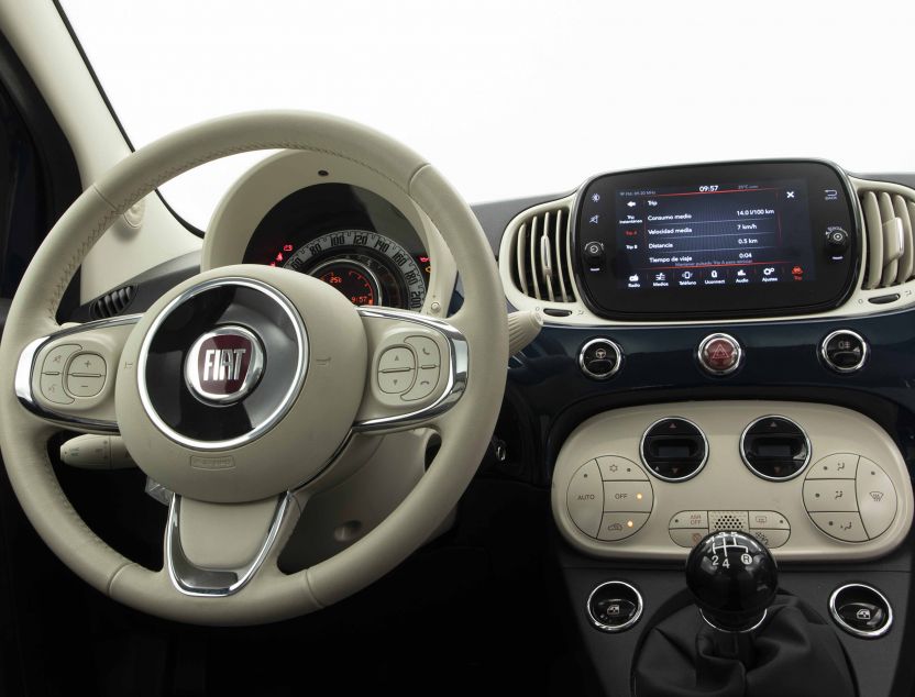 Interior de Fiat 500