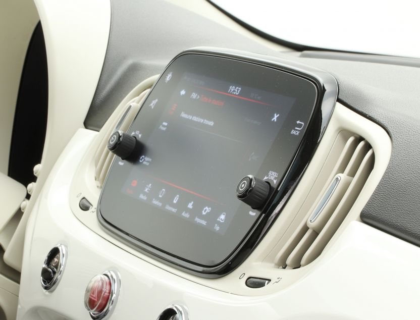 Interior de Fiat 500