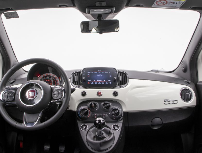 Interior de Fiat 500