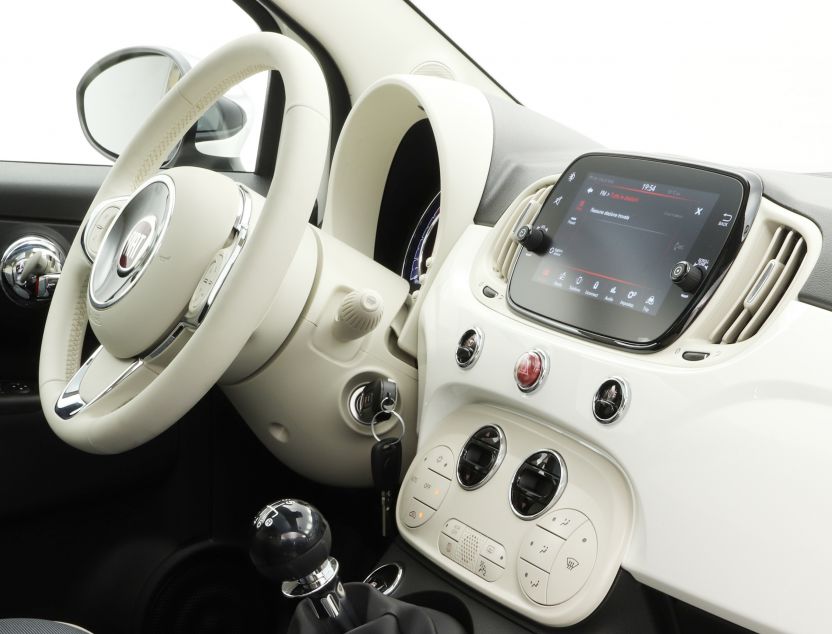 Interior de Fiat 500