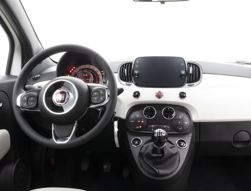 Interior de Fiat 500