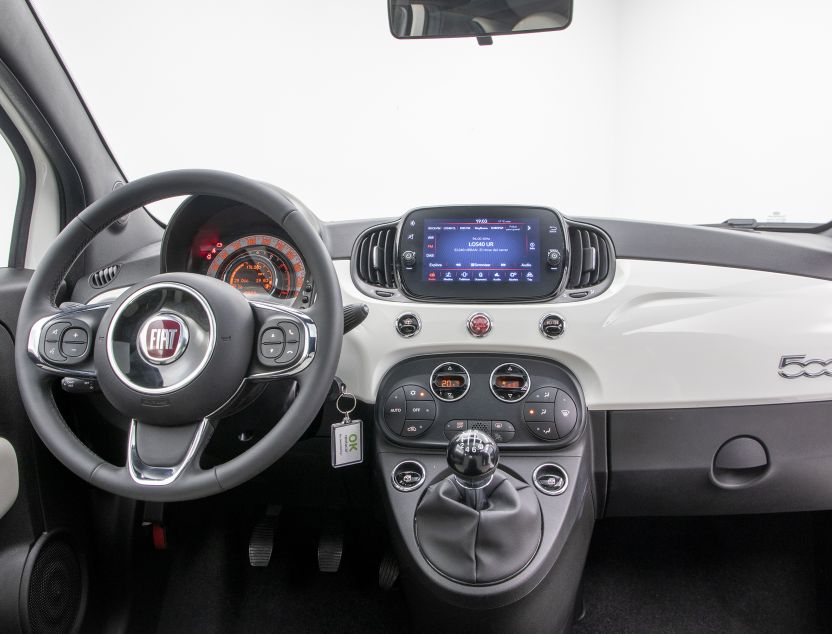 Interior de Fiat 500