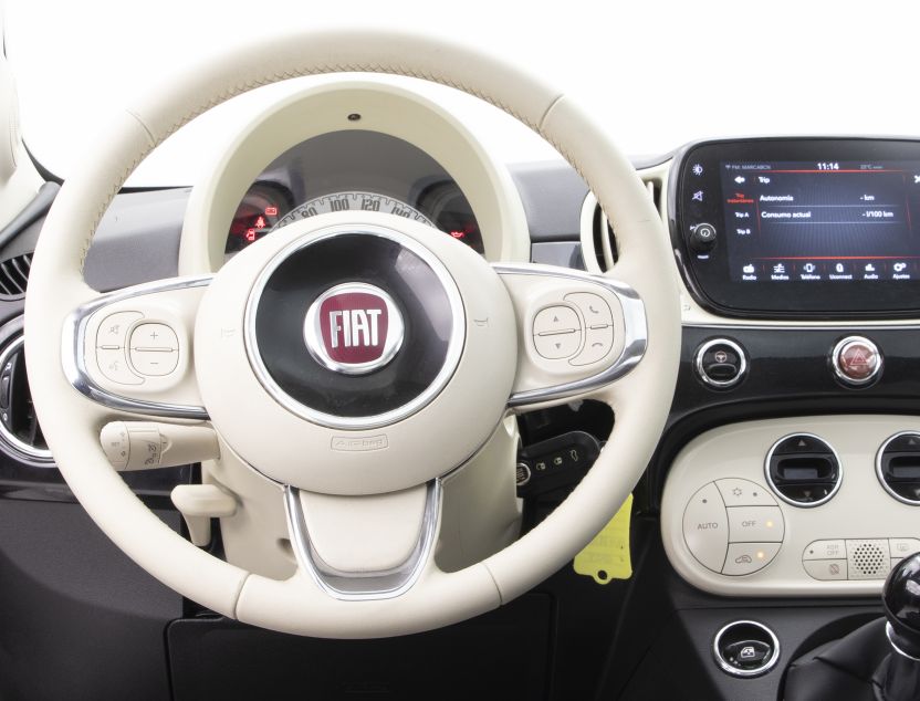 Interior de Fiat 500