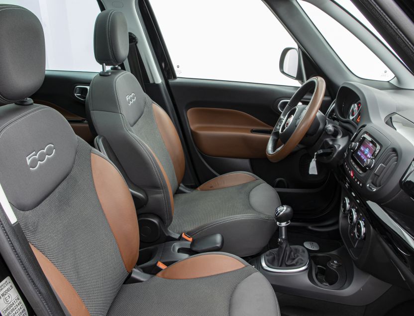 Interior de Fiat 500L