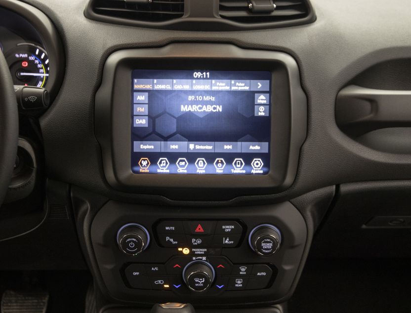 Interior de Jeep Renegade