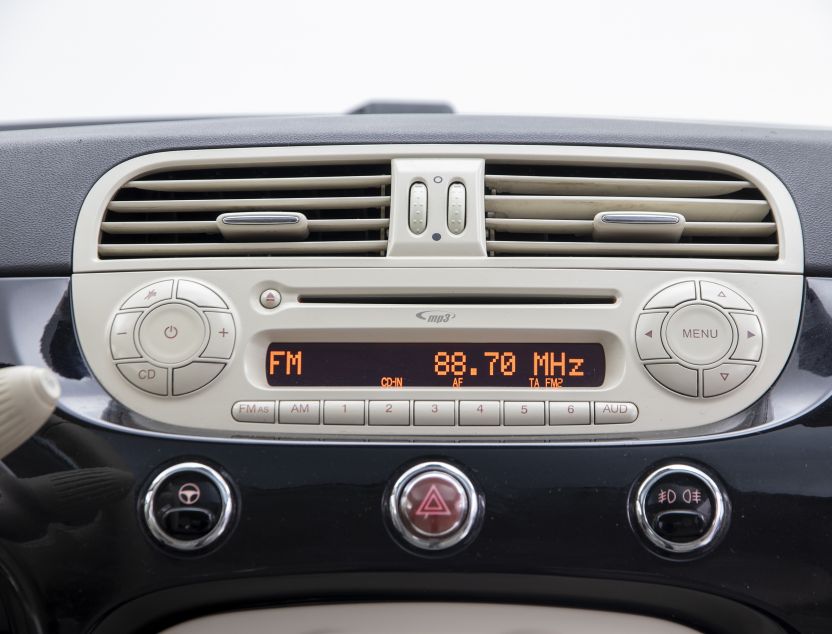 Interior de Fiat 500