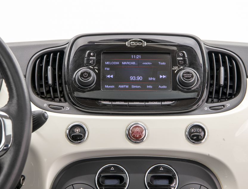 Interior de Fiat 500